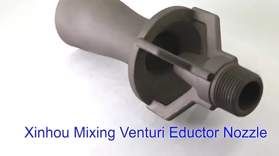 SUS G3/8 내화학성 탱크 순환 혼합 이덕터 노즐